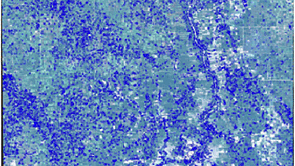 Map seen with computer vision