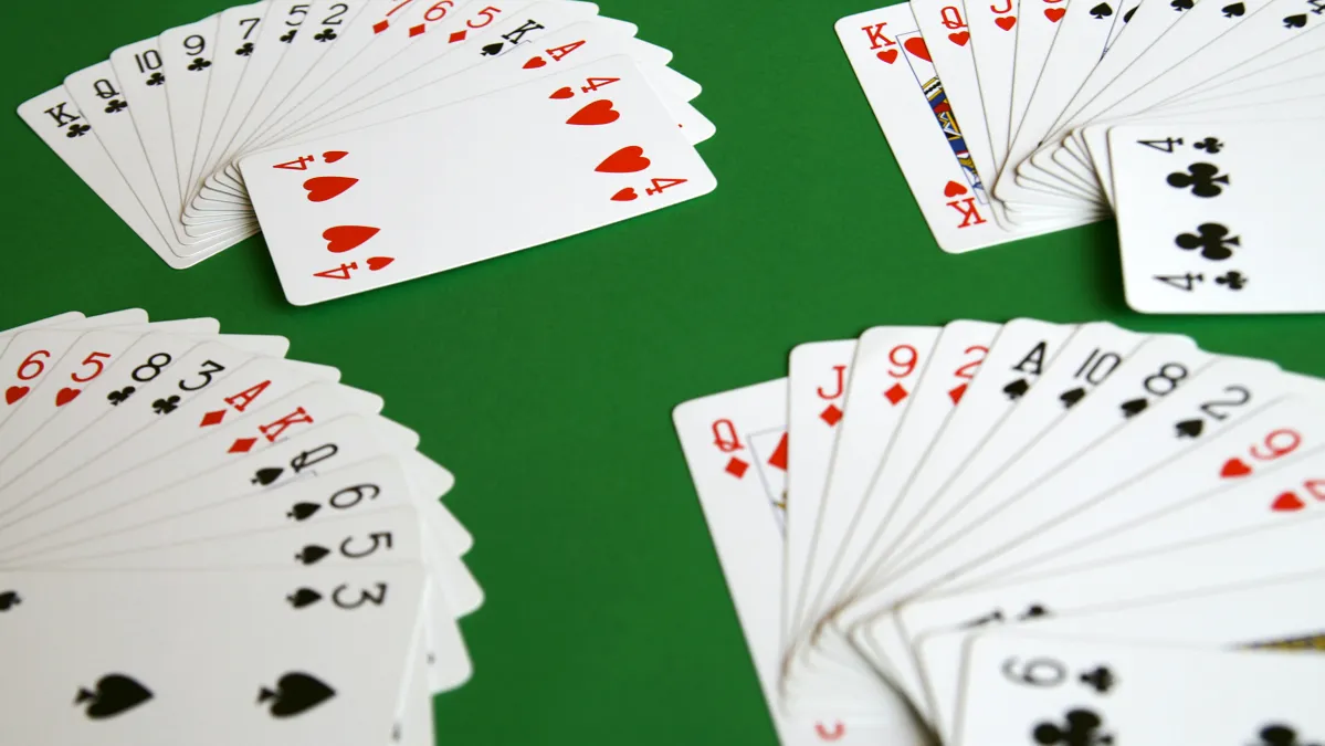 Deck of playing cards