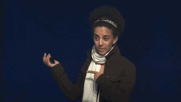 Timnit Gebru and the Distributed Artificial Intelligence Research Institute logo