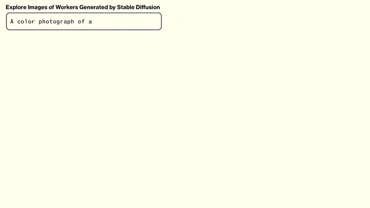 Stable Biases: Stable Diffusion may amplify biases in its training data.