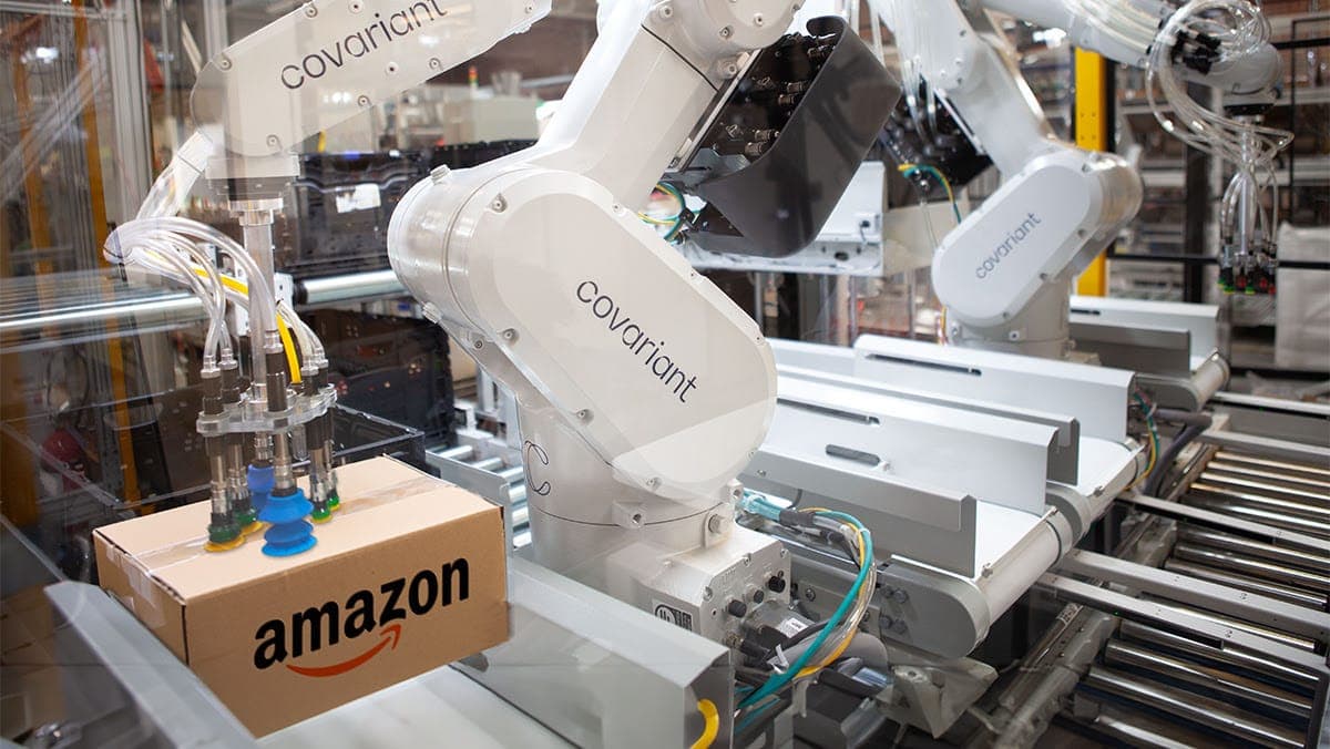 Amazon Boosted by Covariant: Amazon strengthens logistics and robotics with new AI partnership