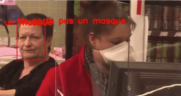 Mask Monitor: Paris and Cannes used computer vision to detect face masks.