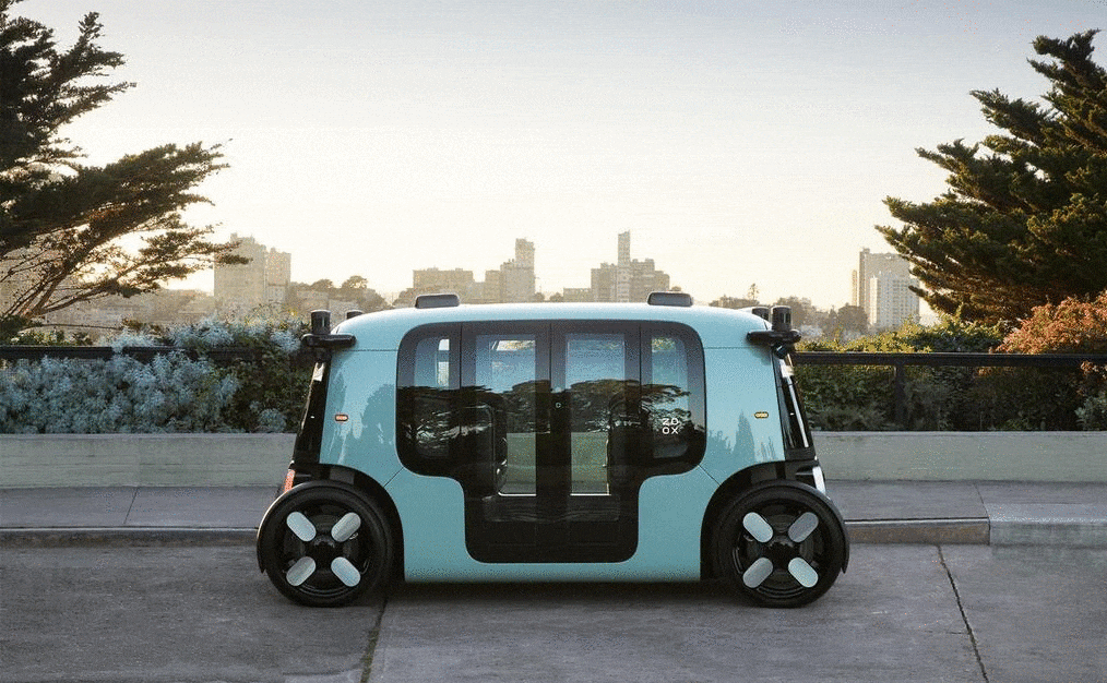 Robotaxi Reimagined: Zoox reveals an electric robotaxi.
