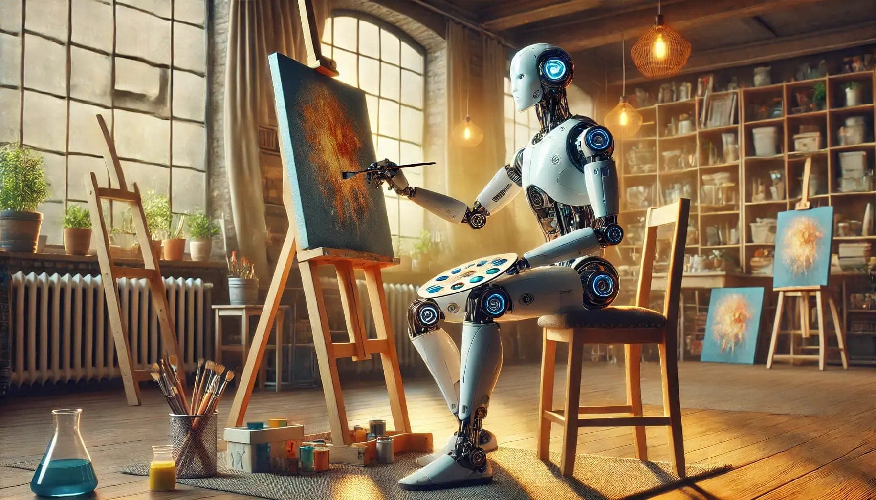 Art team sells robot’s painting for $1.1 million: TSMC stops shipping advanced chips to China